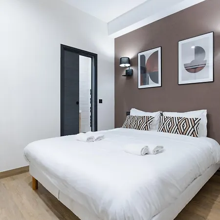 公寓 Appartement Design En Duplex 2Br A Oberkampf *